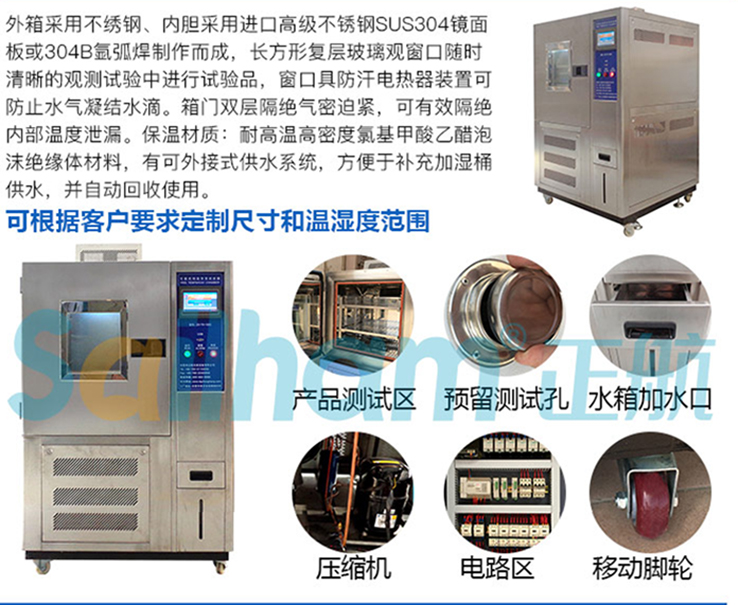 可程式恒溫恒濕試驗機(jī)產(chǎn)品結(jié)構(gòu)圖